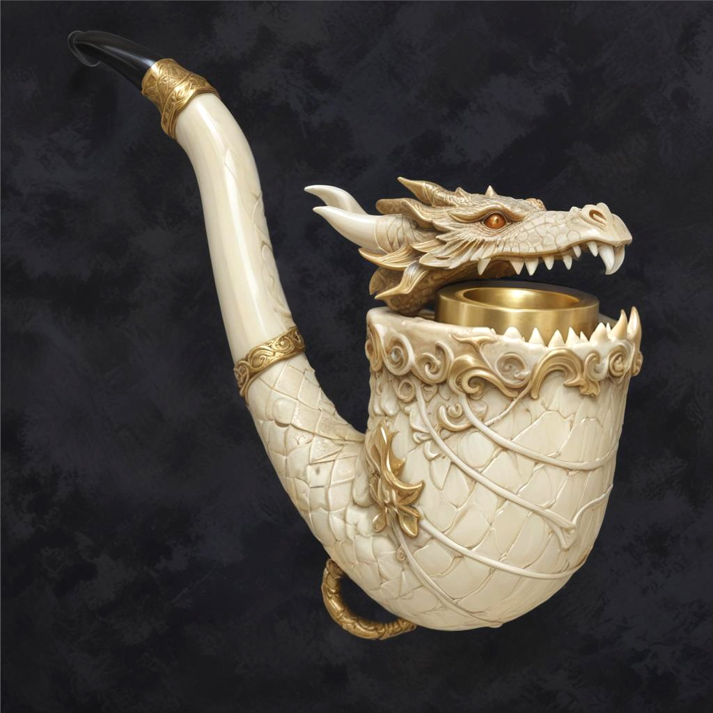 D&D magic item image - Pipe of Smoke Monsters