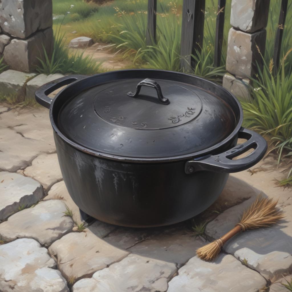 D&D magic item image - Pot of Cooking