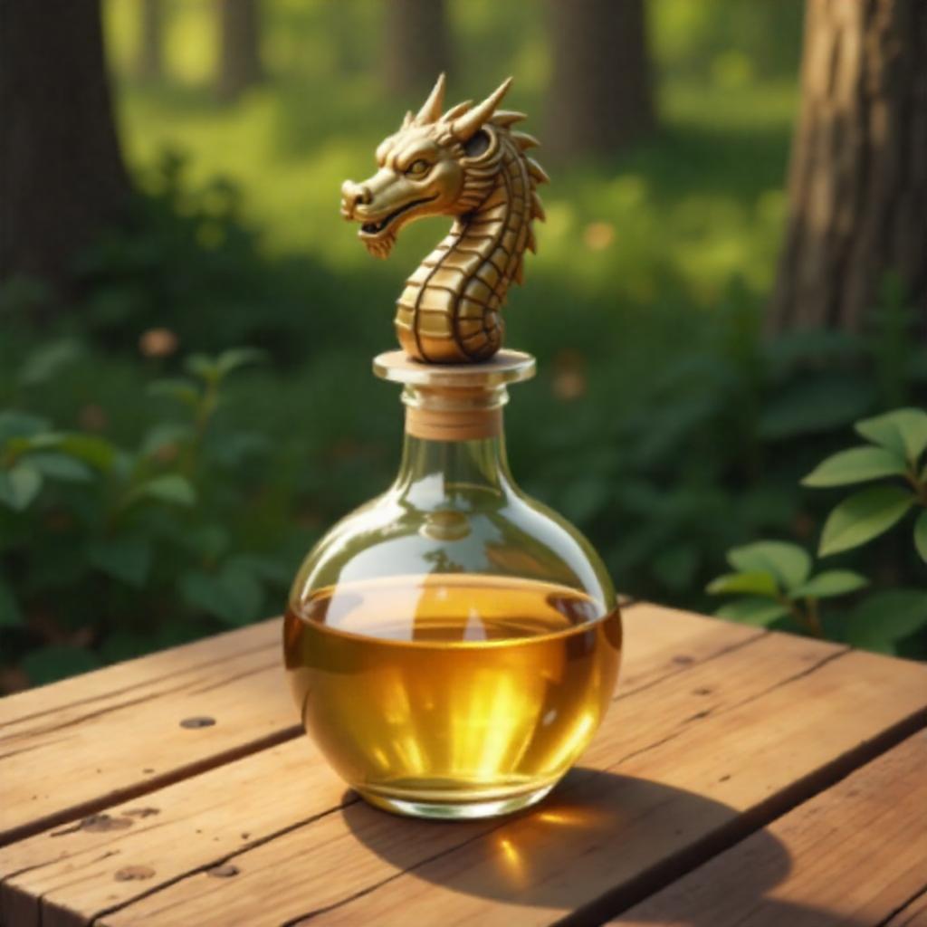D&D magic item image - Potion of Dragon Majesty