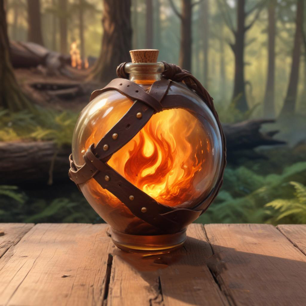 D&D magic item image - Potion of Giant Strength (Fire Giant)