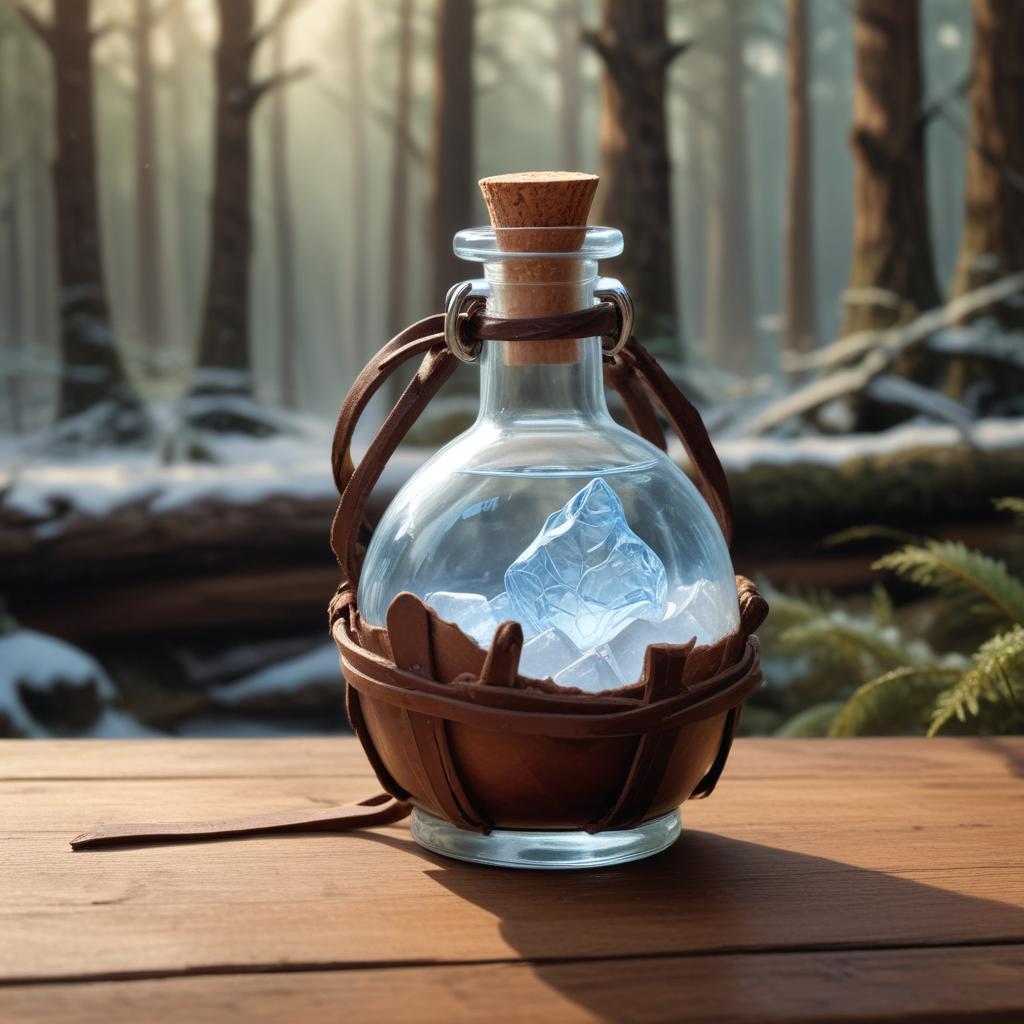 D&D magic item image - Potion of Giant Strength (Frost Giant)