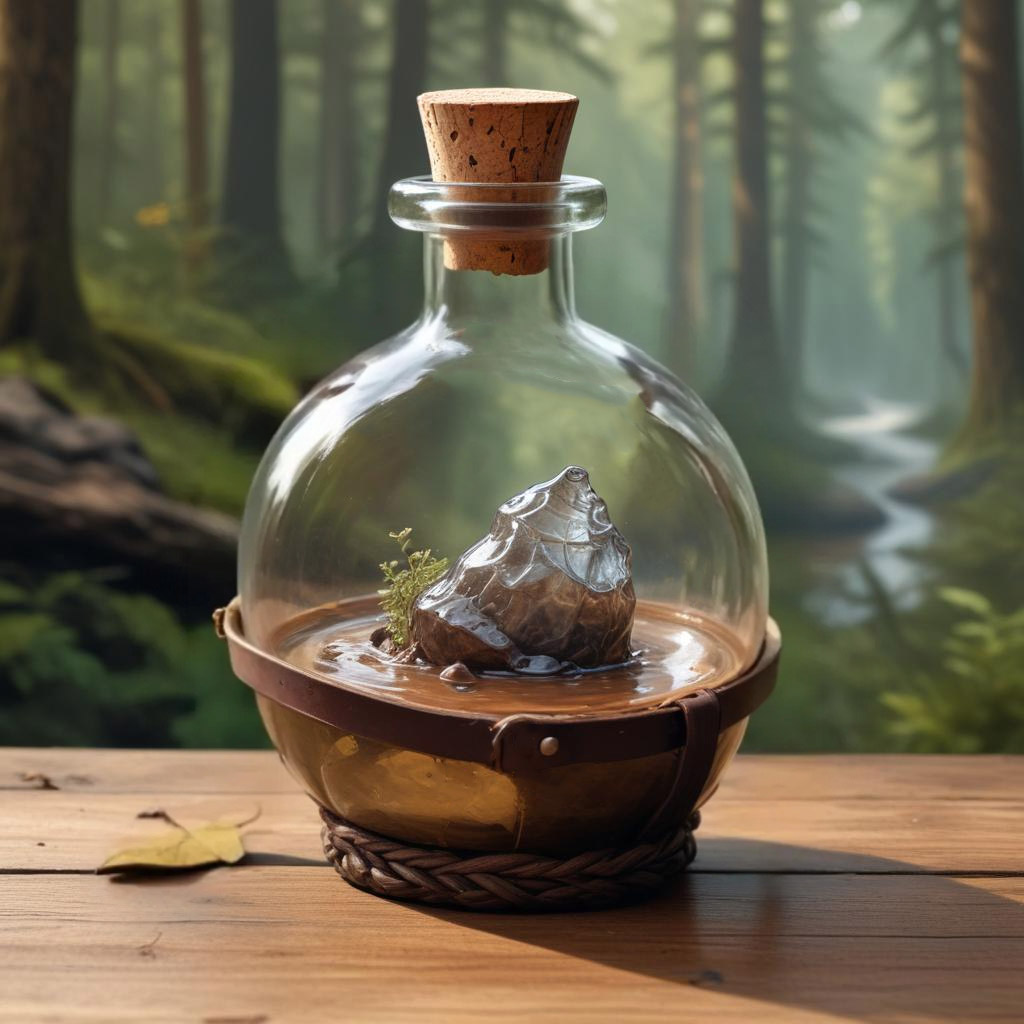 D&D magic item image - Potion of Giant Strength (Hill Giant)