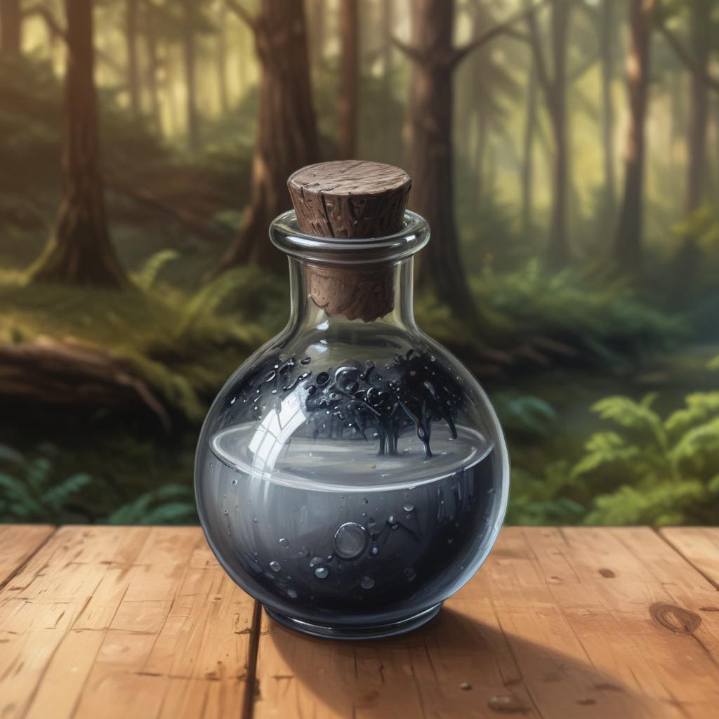 D&D magic item image - Potion of Invulnerability