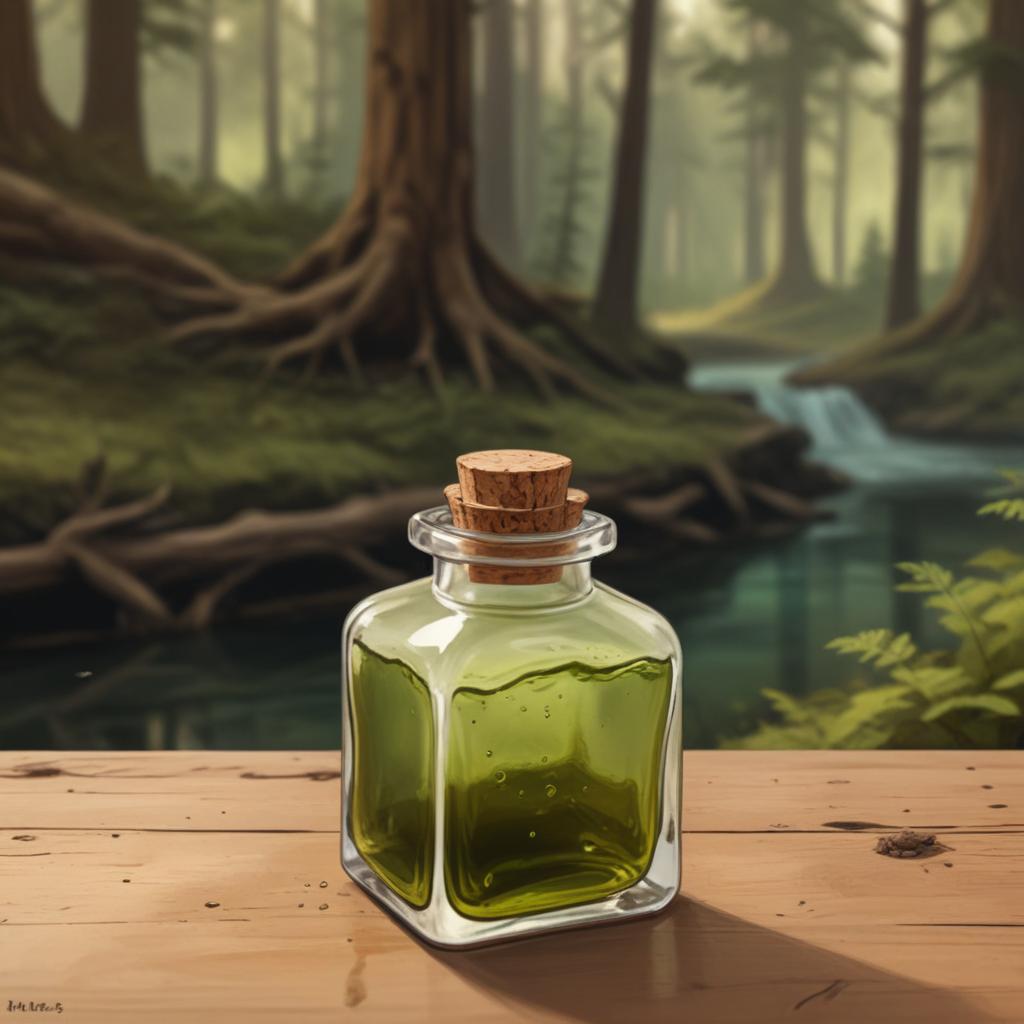 D&D magic item image - Potion of Poison Resistance