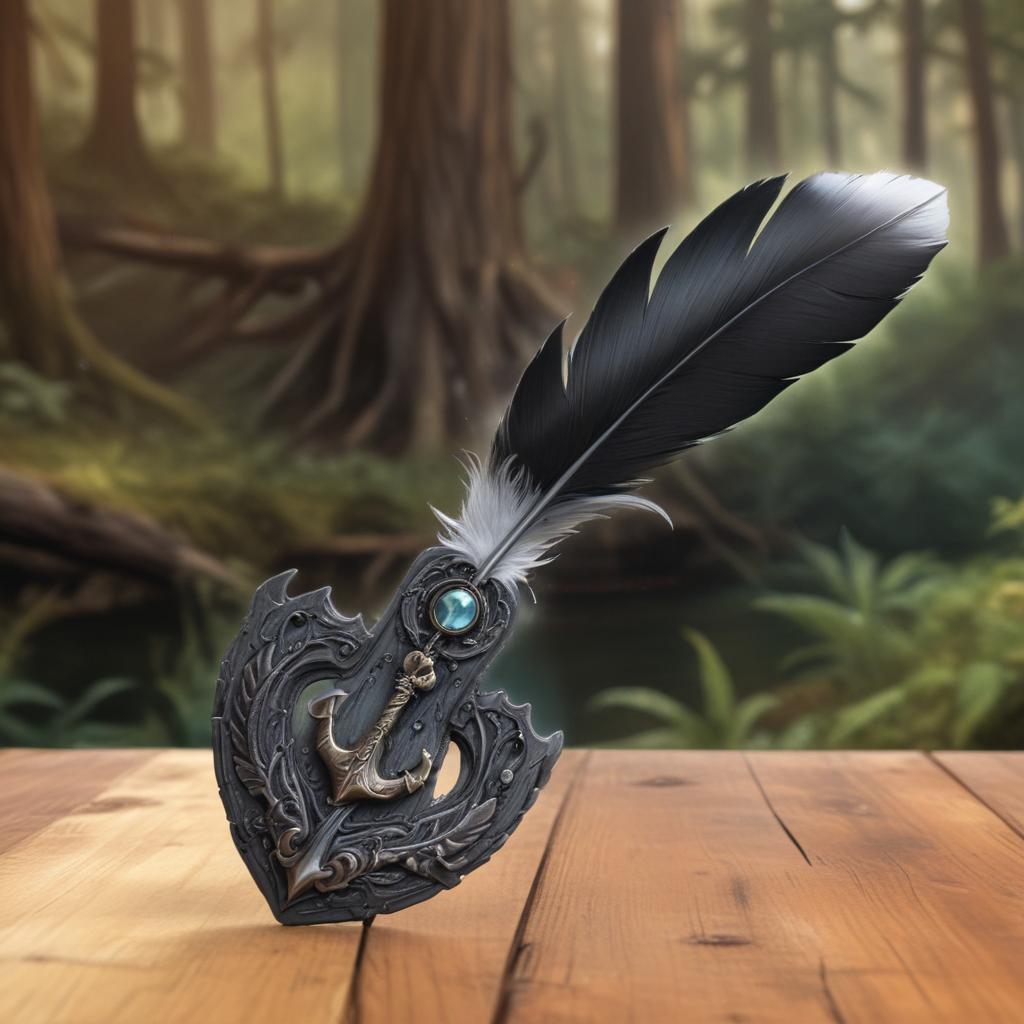 D&D magic item image - Quaal's Feather Token, Anchor