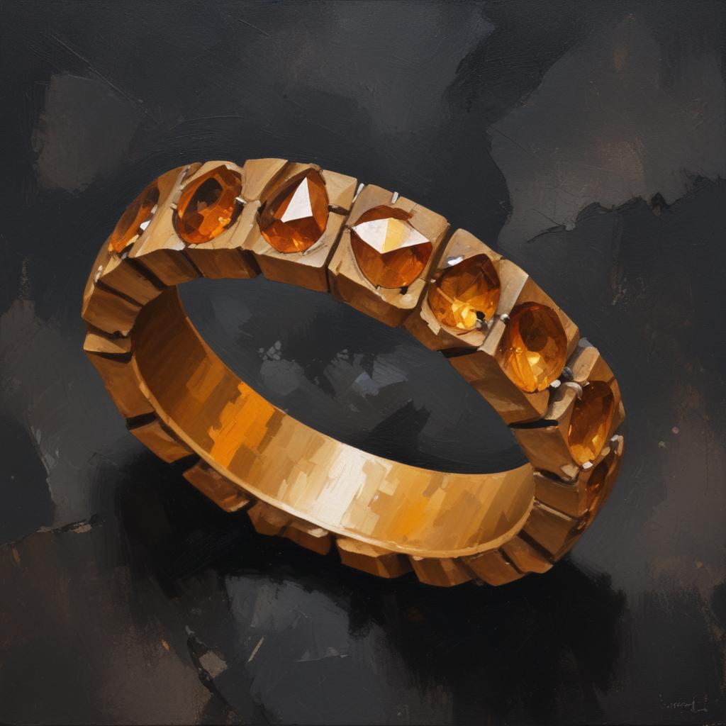 D&D magic item image - Ring of Elemental Command, Earth