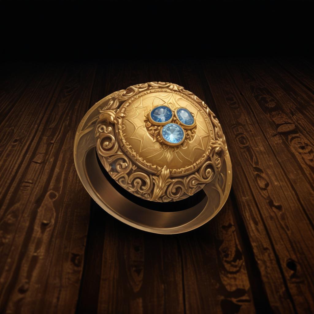 D&D magic item image - Ring of Three Wishes