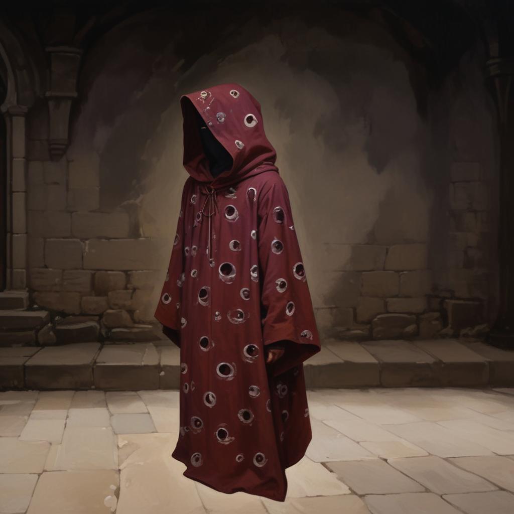 D&D magic item image - Robe of Eyes