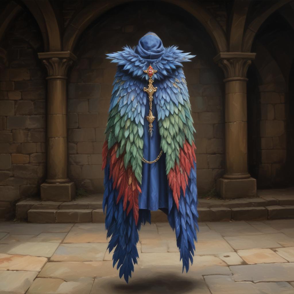D&D magic item image - Robe of Scintillating Colors