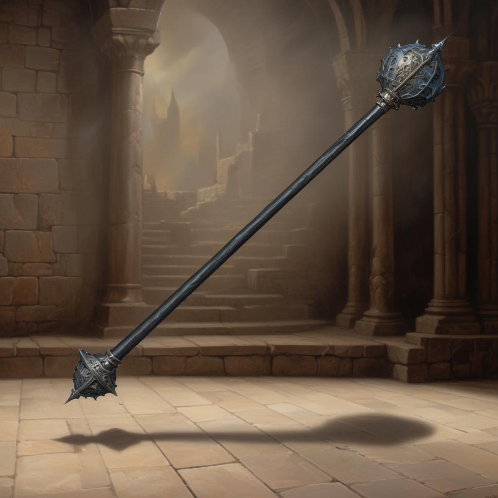 D&D magic item image - Rod of Lordly Might