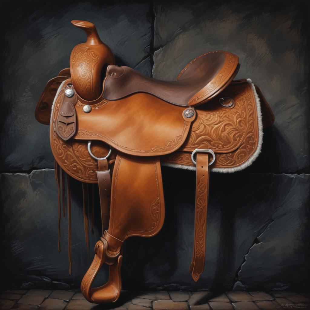 D&D magic item image - Saddle of the Cavalier