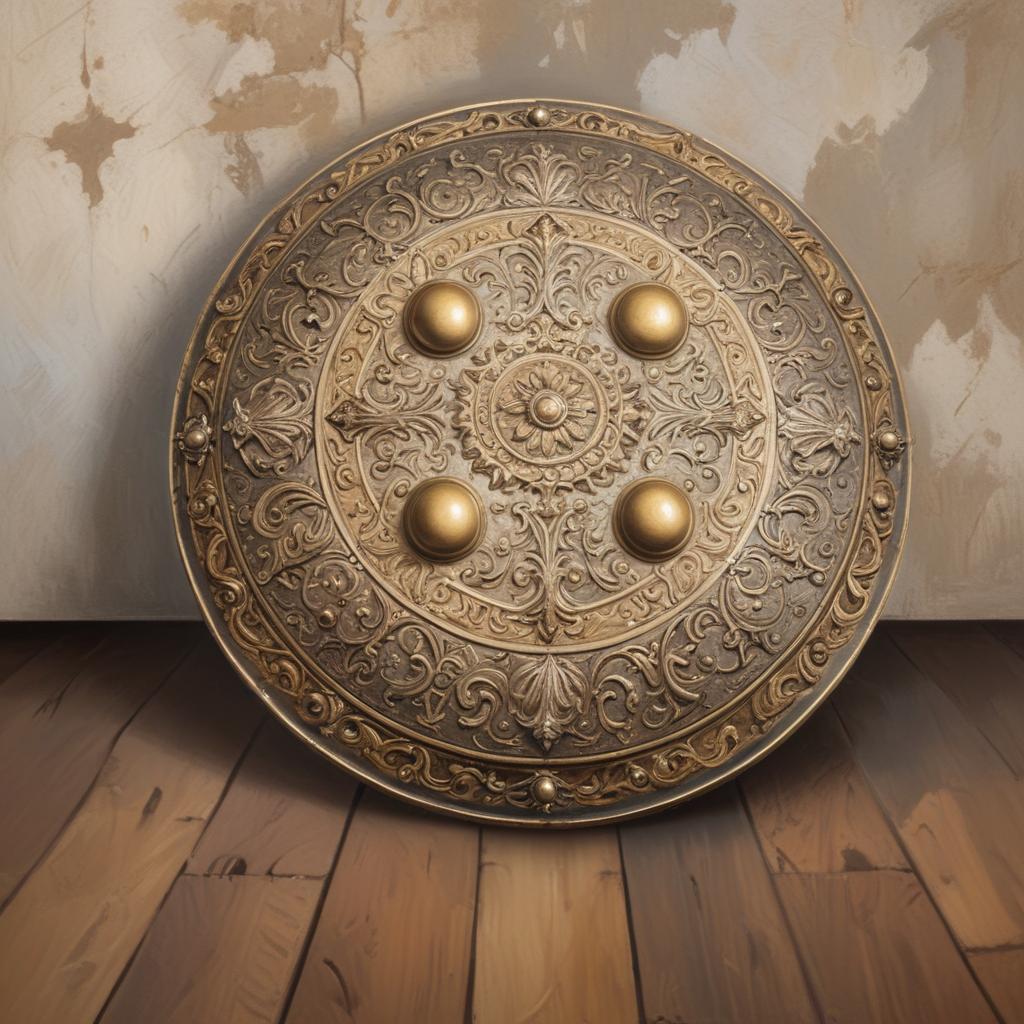 D&D magic item image - Shield +1