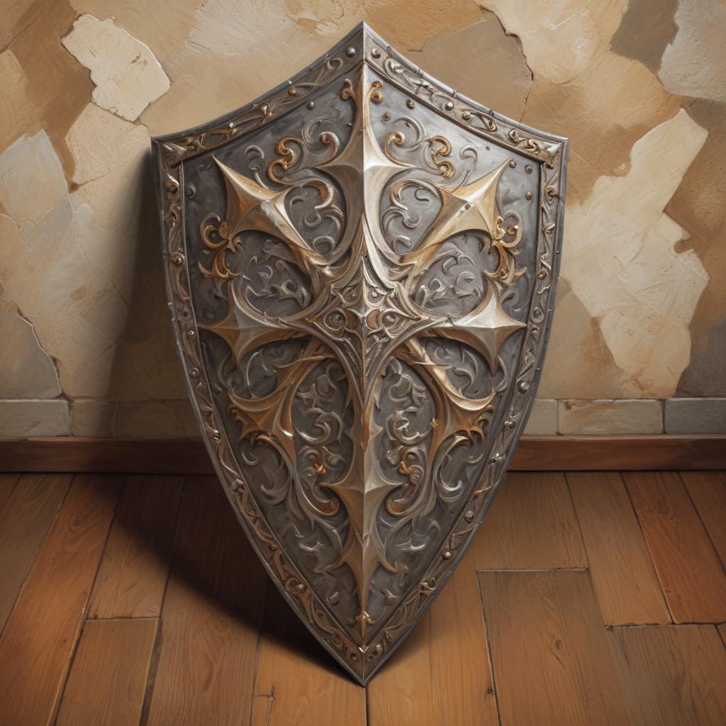 D&D magic item image - Shield +2