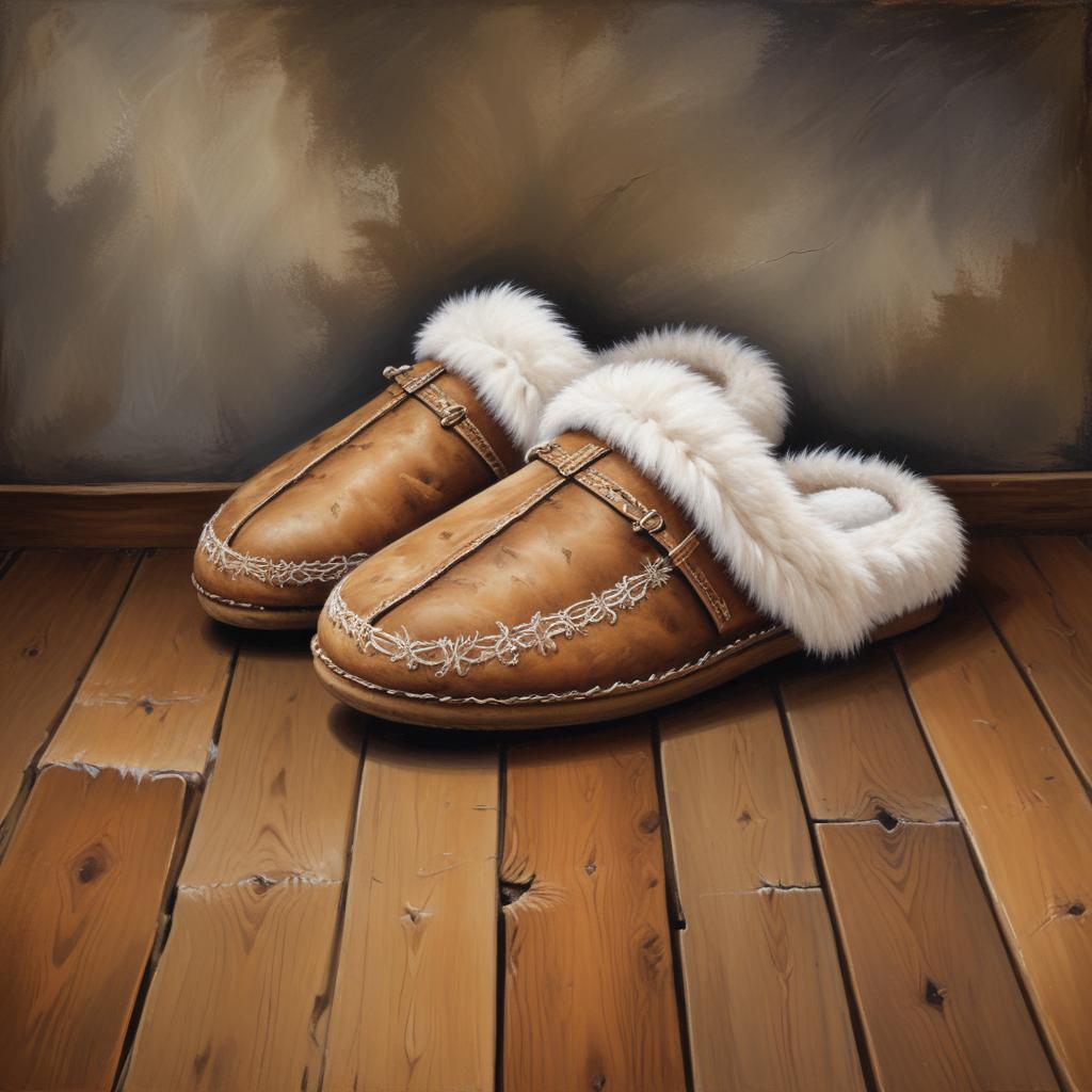 D&D magic item image - Slippers of Warmth