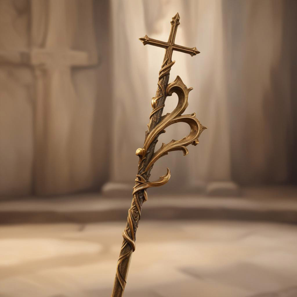 D&D magic item image - Staff of Charming