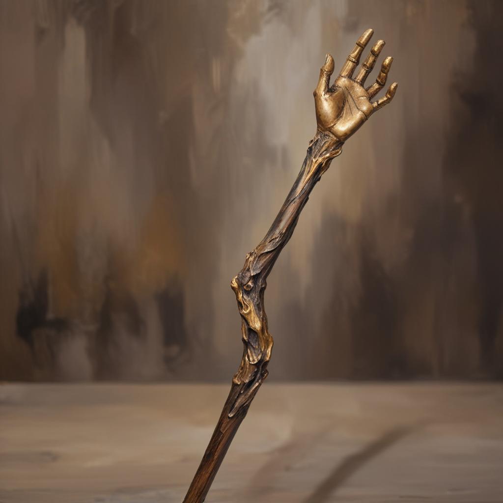 D&D magic item image - Staff of Withering