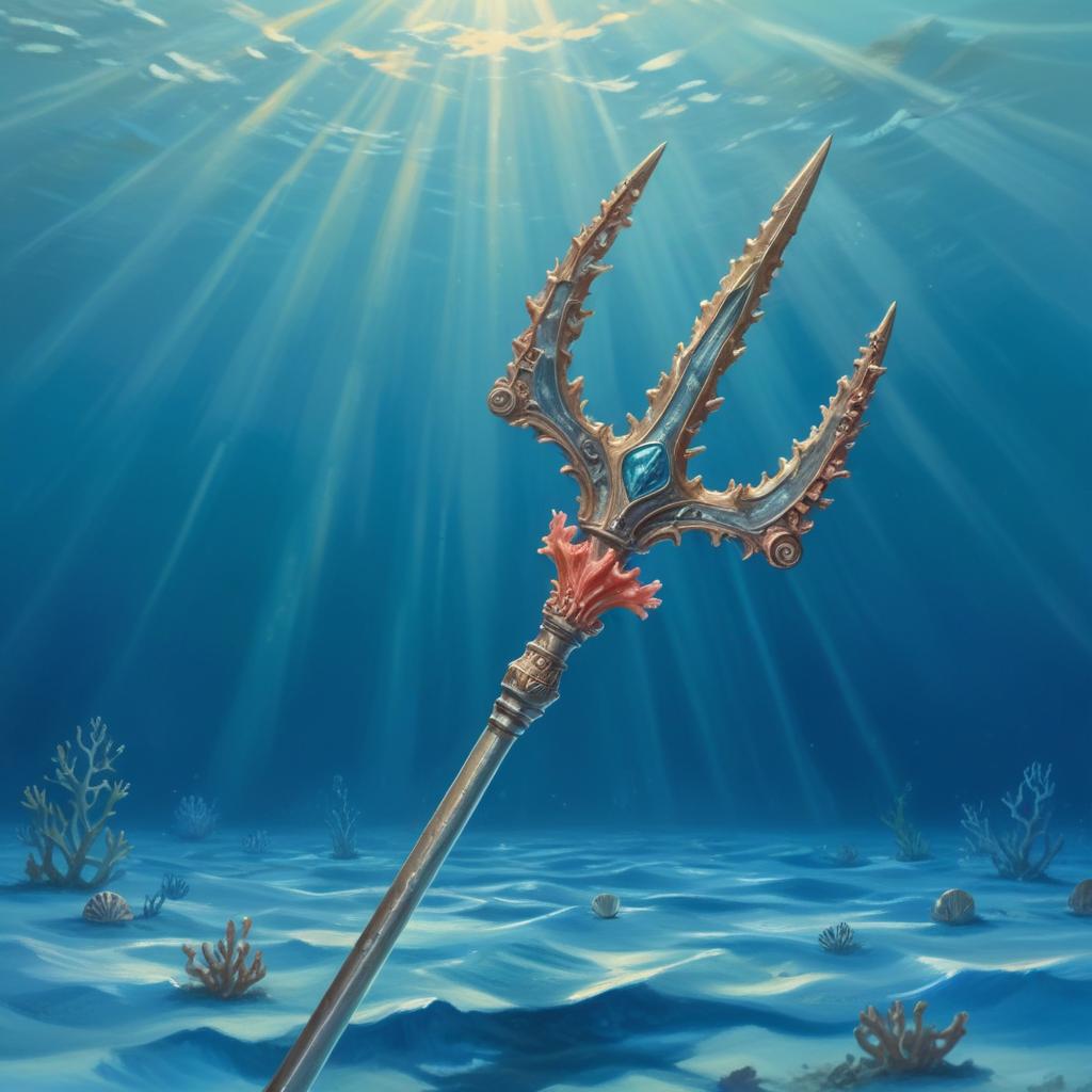 D&D magic item image - Trident of Fish Command