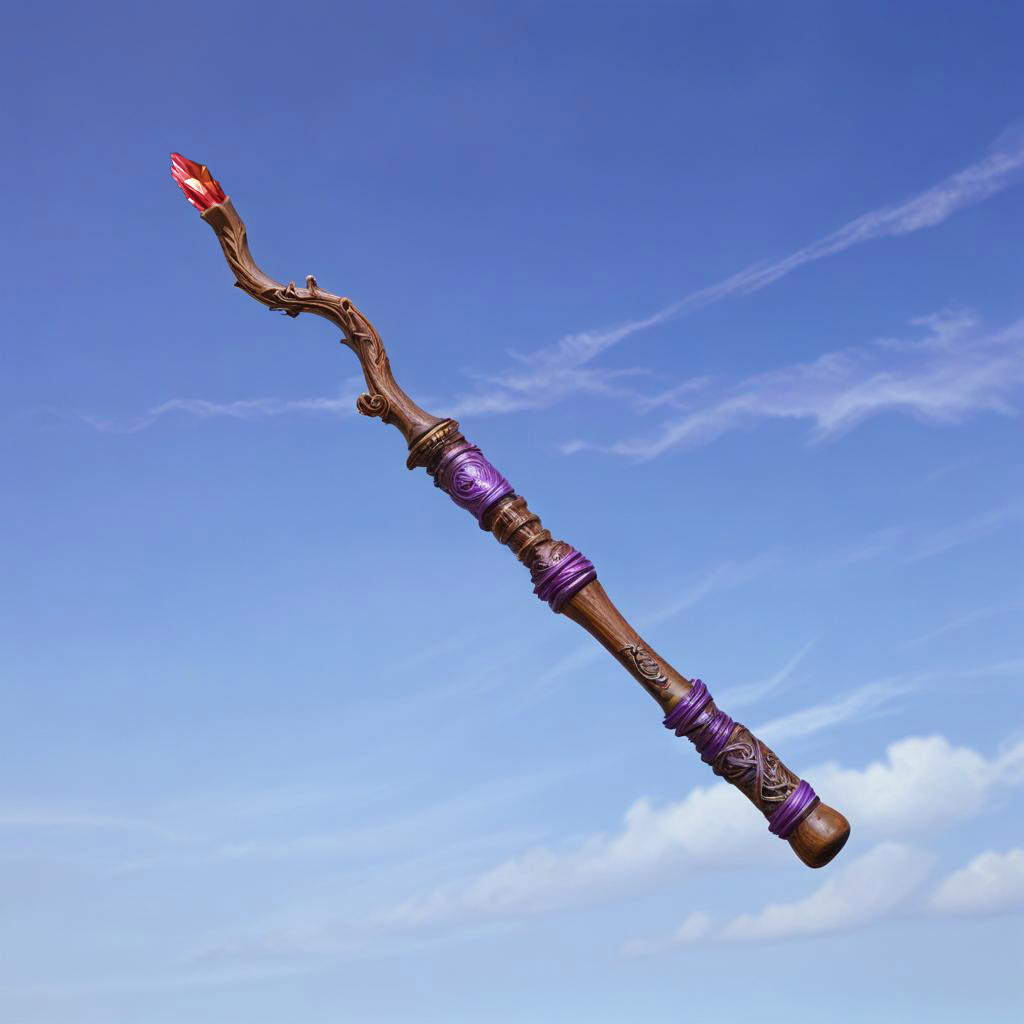 D&D magic item image - Wand of the War Mage +3