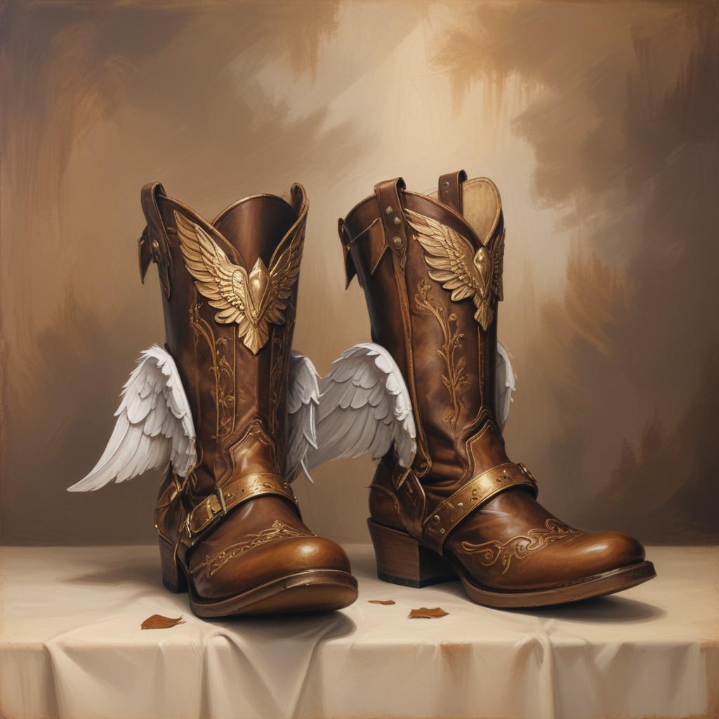D&D magic item image - Winged Boots