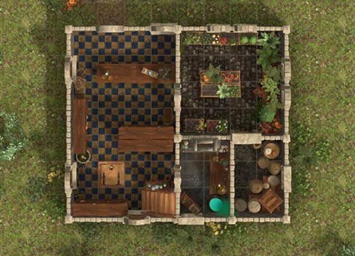 Alchemist - A Dungeons and Dragons Map by the Thieves Guild