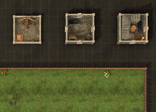 Guard Tower - A Dungeons and Dragons Map by the Thieves Guild